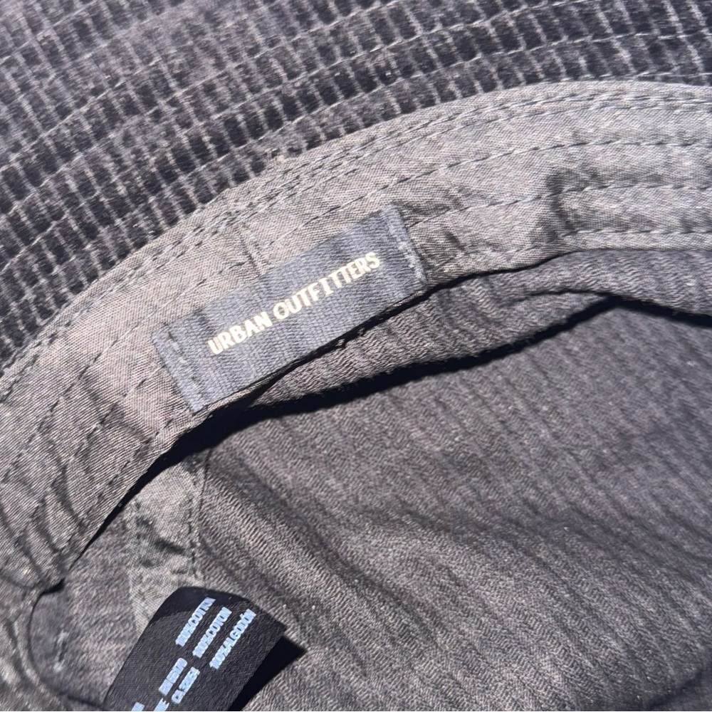Urban Outfitters Black Corduroy Bucket Hat | Ribbed Texture | Unisex | NWOT - Picture 3 of 4
